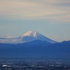 朝の富士山