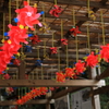 神社の風車