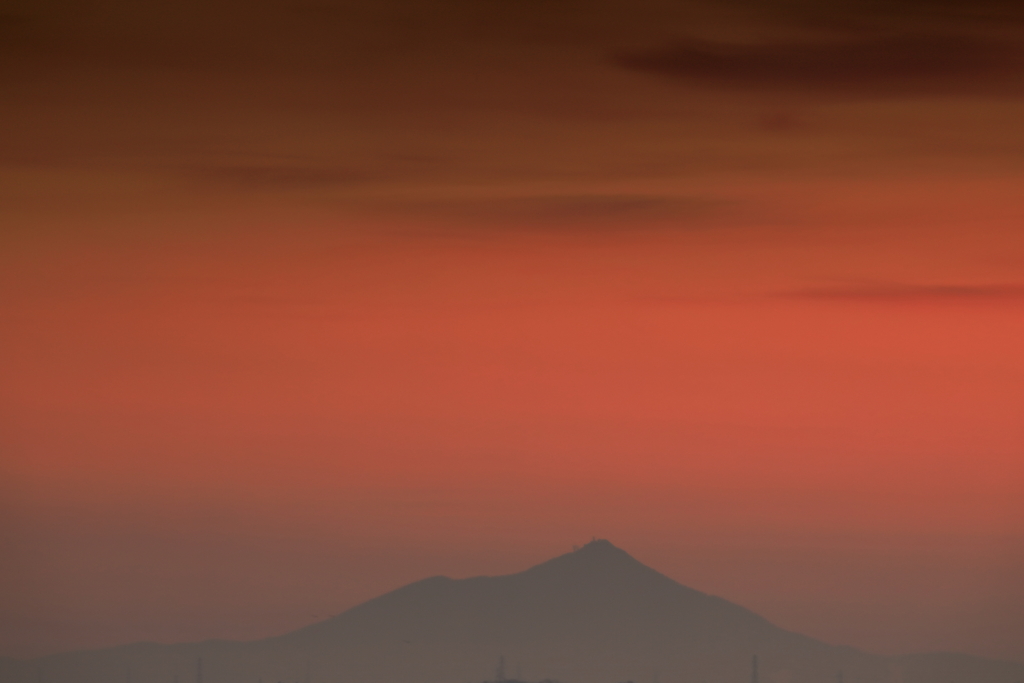 朝のグラデーション
