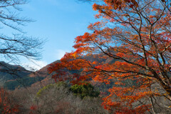 山と青空