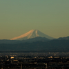 今朝の富士山