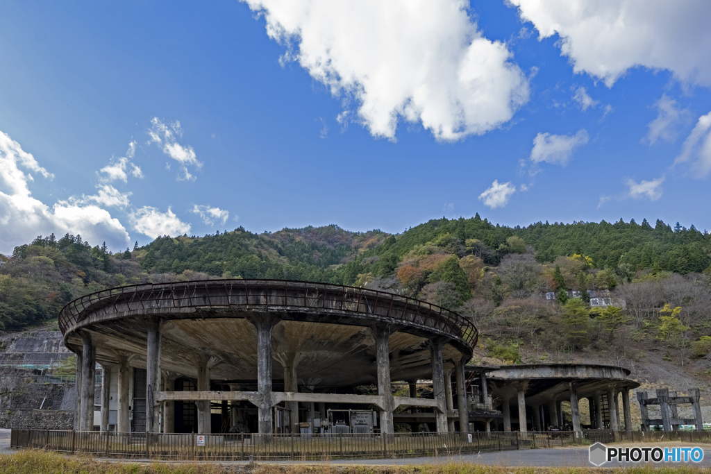 神子畑選鉱場跡