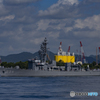 護衛艦「とね」出港①