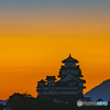 夜明けの姫路城