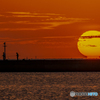 夕日①