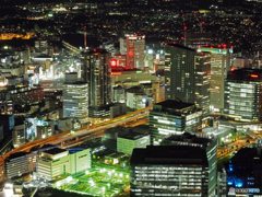 横浜駅周辺の夜景