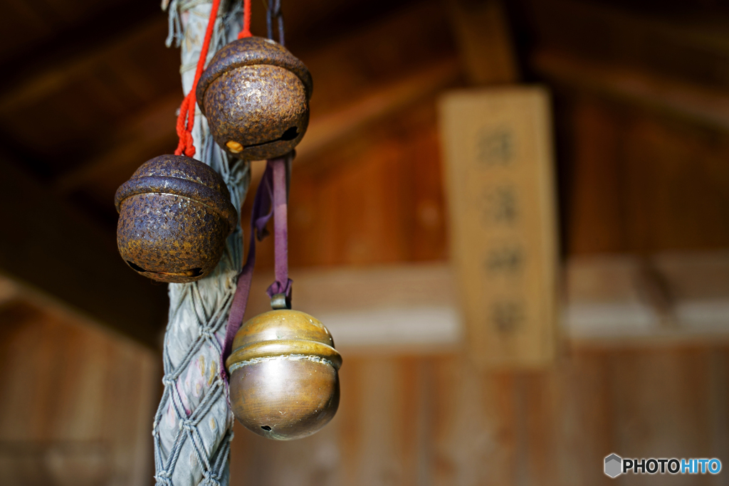 池に浮かぶ神社②