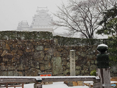 雪の姫路城③