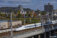 福山城と新幹線①