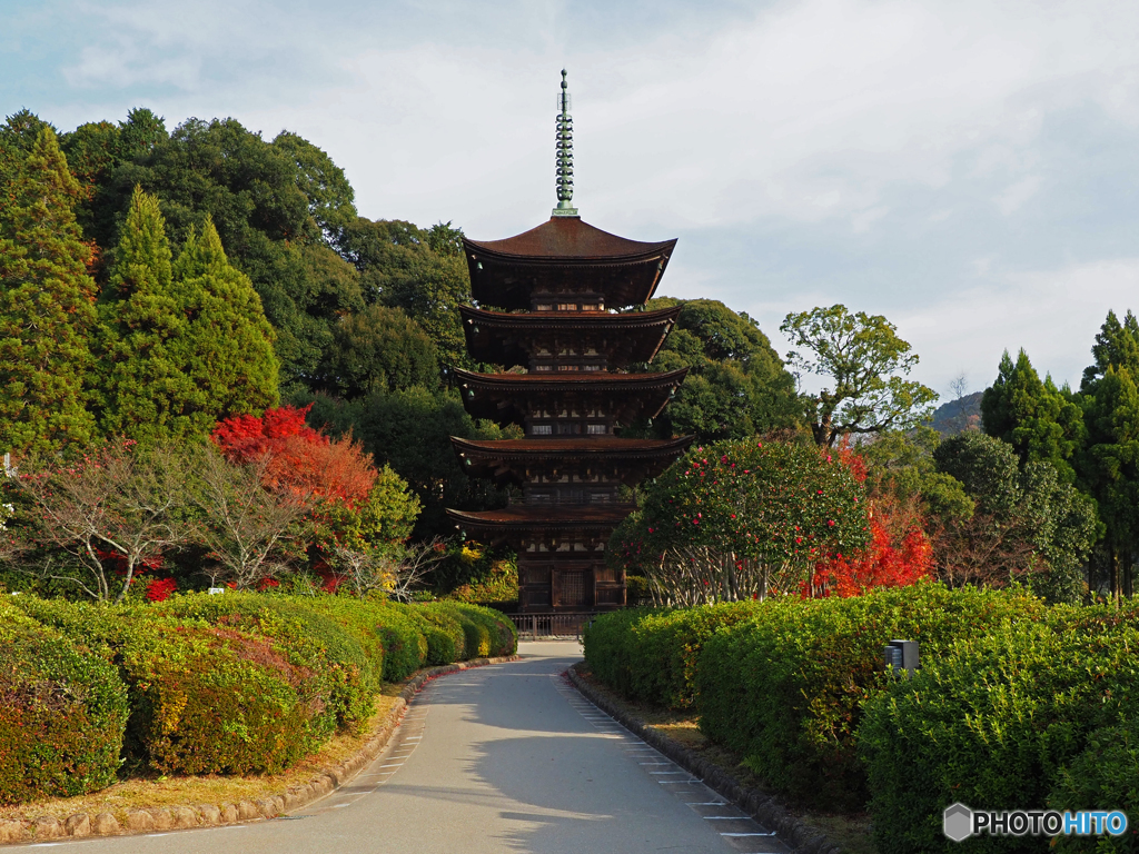 五重塔　正面～