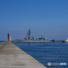 護衛艦「とね」出港③