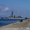護衛艦「とね」出港④