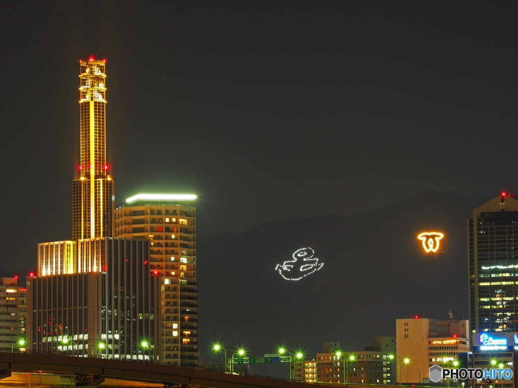 港町の夜景②