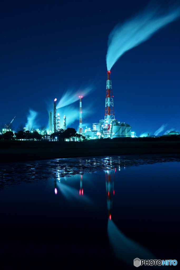 工場夜景⑨