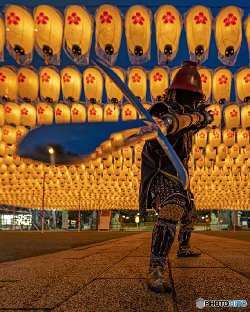 新年万灯祭　試験点灯④