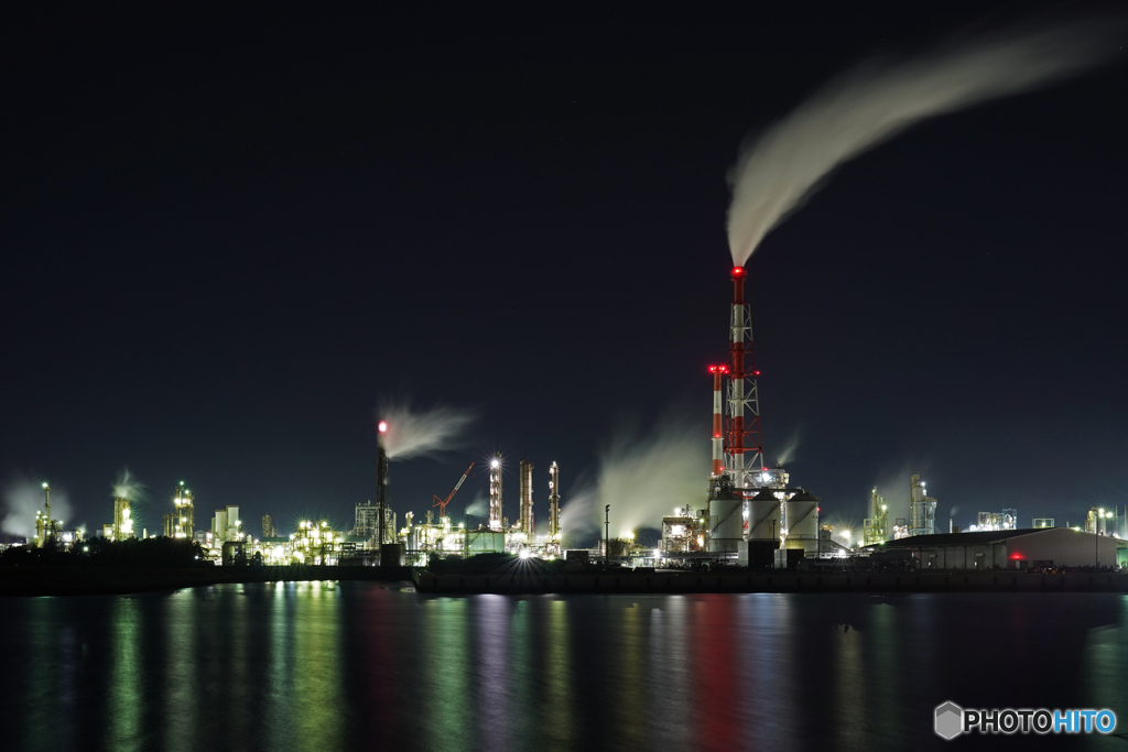 工場夜景⑪