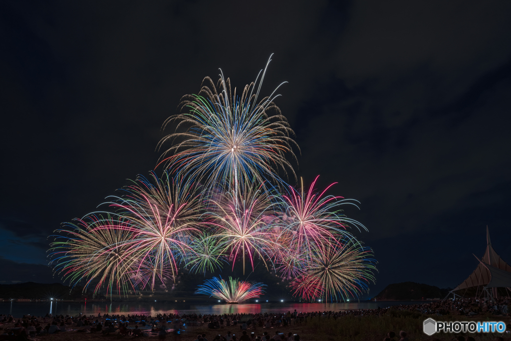 第47回香住ふるさとまつり海上花火大会②