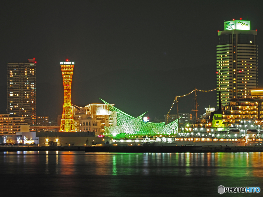 港町の夜景①
