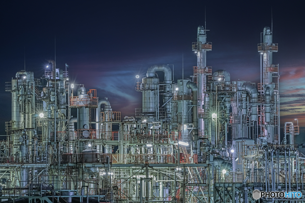 工場夜景⑥