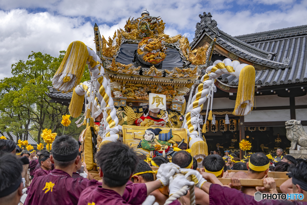 灘のけんか祭り②