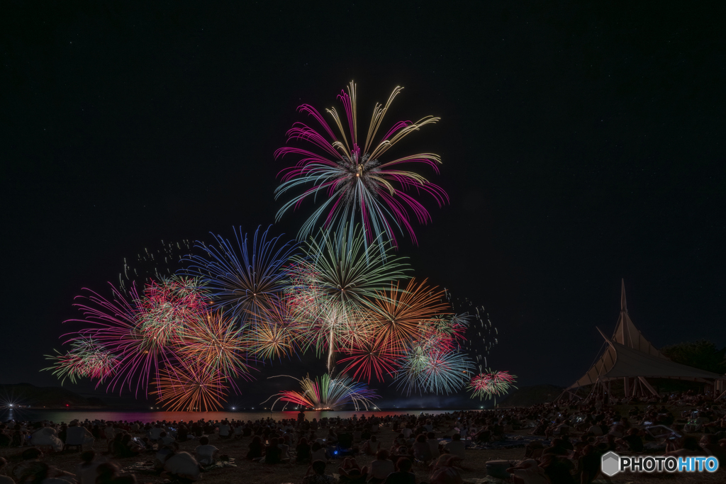 第48回香住ふるさとまつり海上花火大会④