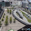 大分駅屋上からの風景