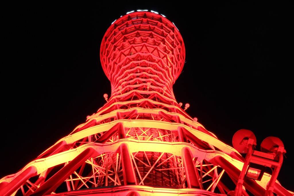 夜灯(KOBE PORT TOWER)