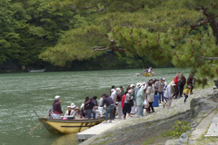保津川下り船着き場