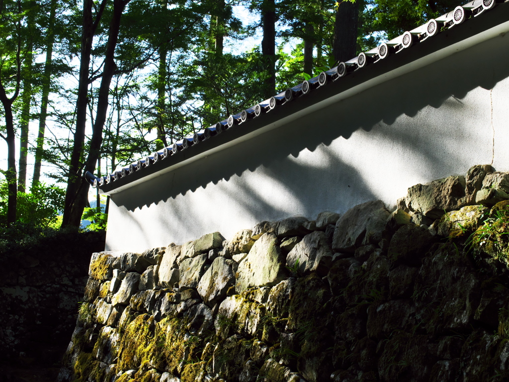 三千院　石垣塀