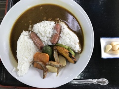 椎葉村、上椎葉ダムカレー