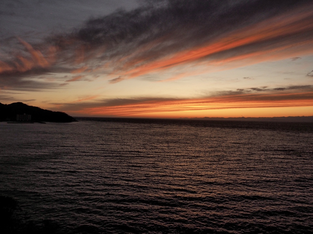 西伊豆　夕日