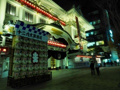 夜の歌舞伎座