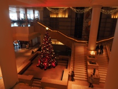 華やかなクリスマスツリーが！