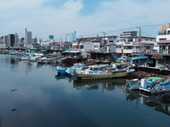 レトロな漁港