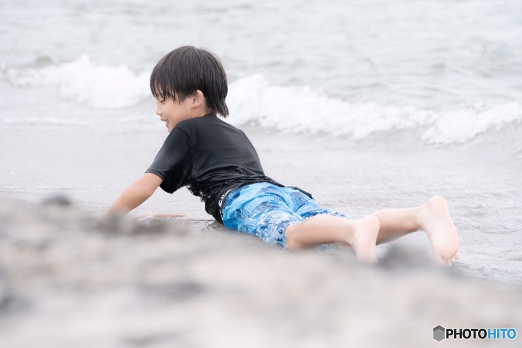 水遊び