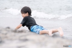 水遊び
