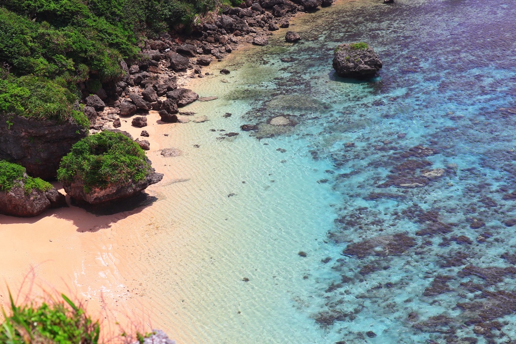 沖縄らしい海発見