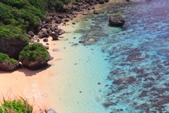 沖縄らしい海発見