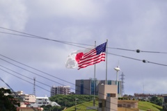 国旗_日曜だけ大きくなる。