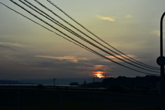雲からわずかに