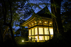 夜の旧天瑞寺寿塔覆堂 #2