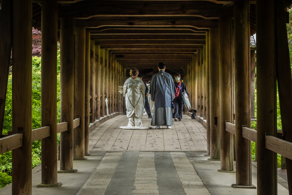 フォトウエディング 東福寺通天橋