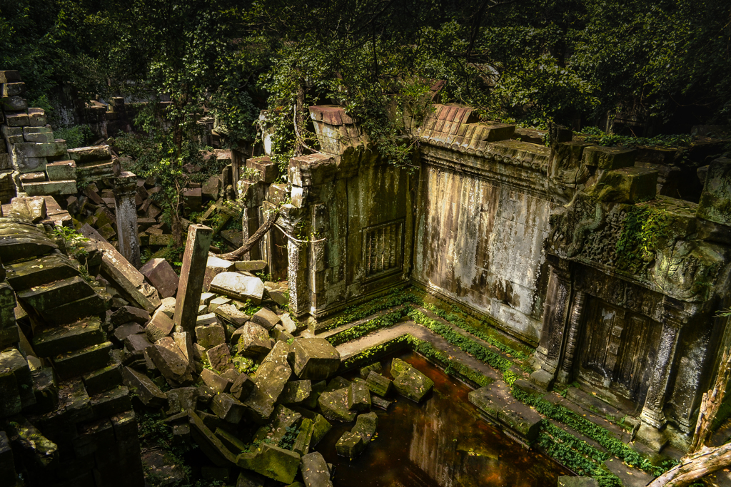 Beng Mealea 09　崩壊