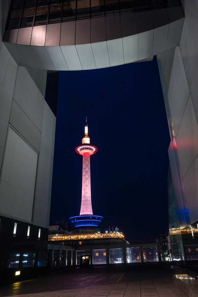 京の景観　京都タワー