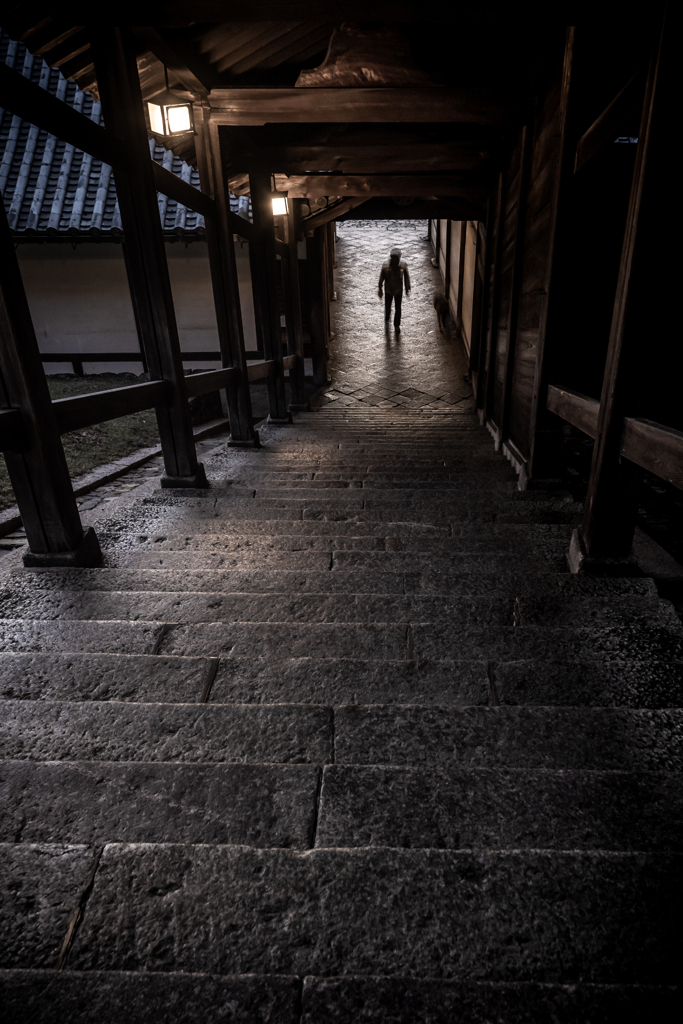 東大寺二月堂 石段