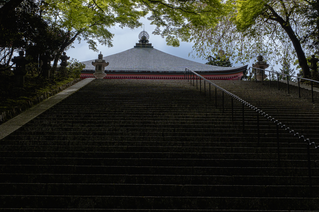 比叡山 阿弥陀堂大屋根