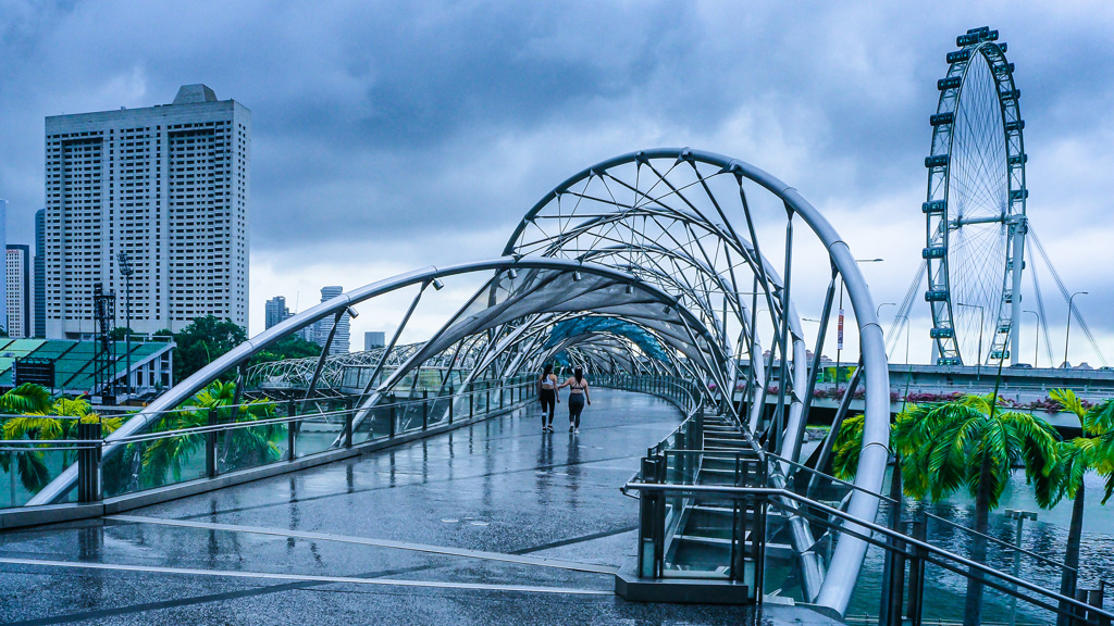 Singapore 06　Helix Bridge #2