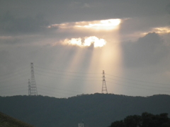 光の雨