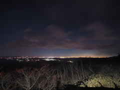 栃木の夜景。