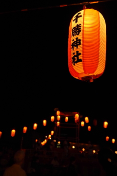 お祭り。